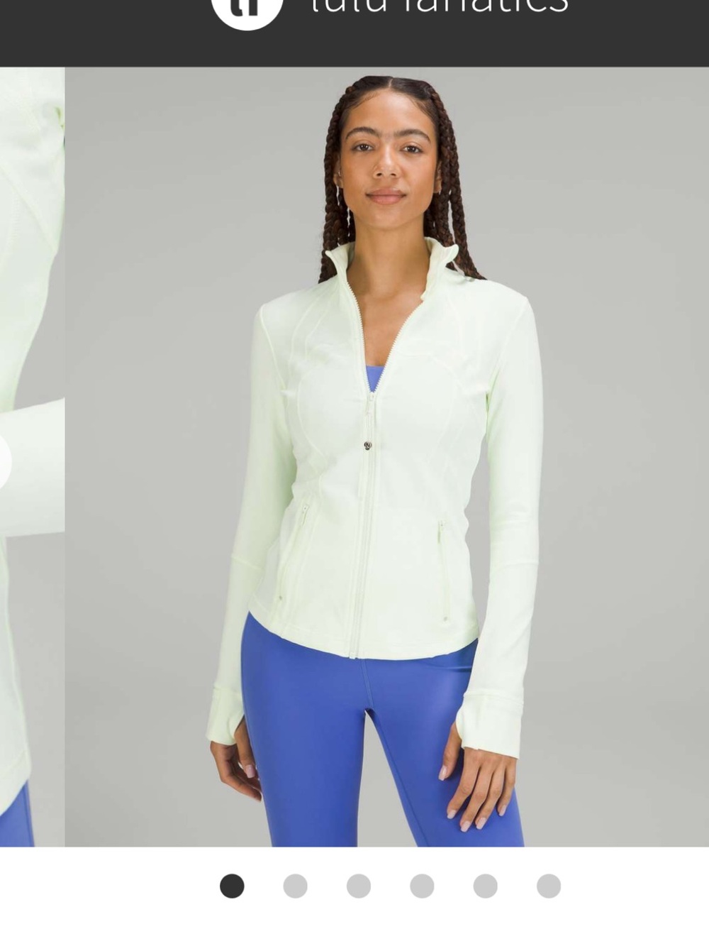 Lululemon Define Jacket Lemon-lime. Size 2